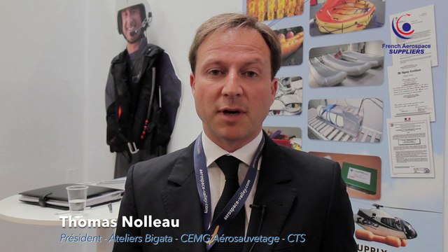 Thomas Naulleau - Ateliers Bigata parmi les French Aerospace au Bourget
