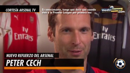 Petr Cech, nuevo portero del Arsenal