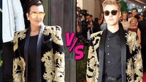 Justin Bieber VS Kris Jenner | Who Wore The Jacket Best?