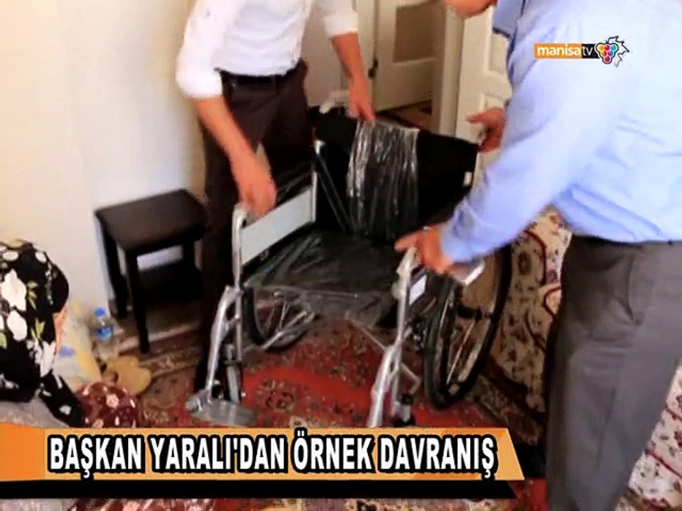 BAŞKAN YARALI'DAN ÖRNEK DAVRANIŞ