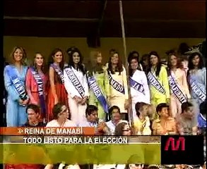 Скачать видео: Presentación de candidatas a Reina de Manabí