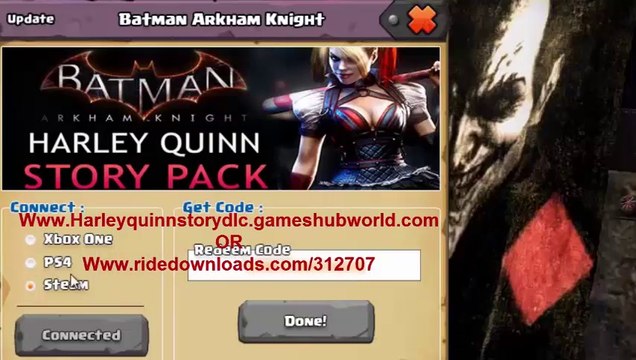 How to Unlock/Install Batman Arkham Knight Harley Quinn Story Pack DLC Free