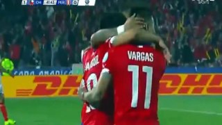 Gol de Eduardo Vargas 1-0 Chile vs Peru 29/06/2015 Semi-Final  Copa America 2015
