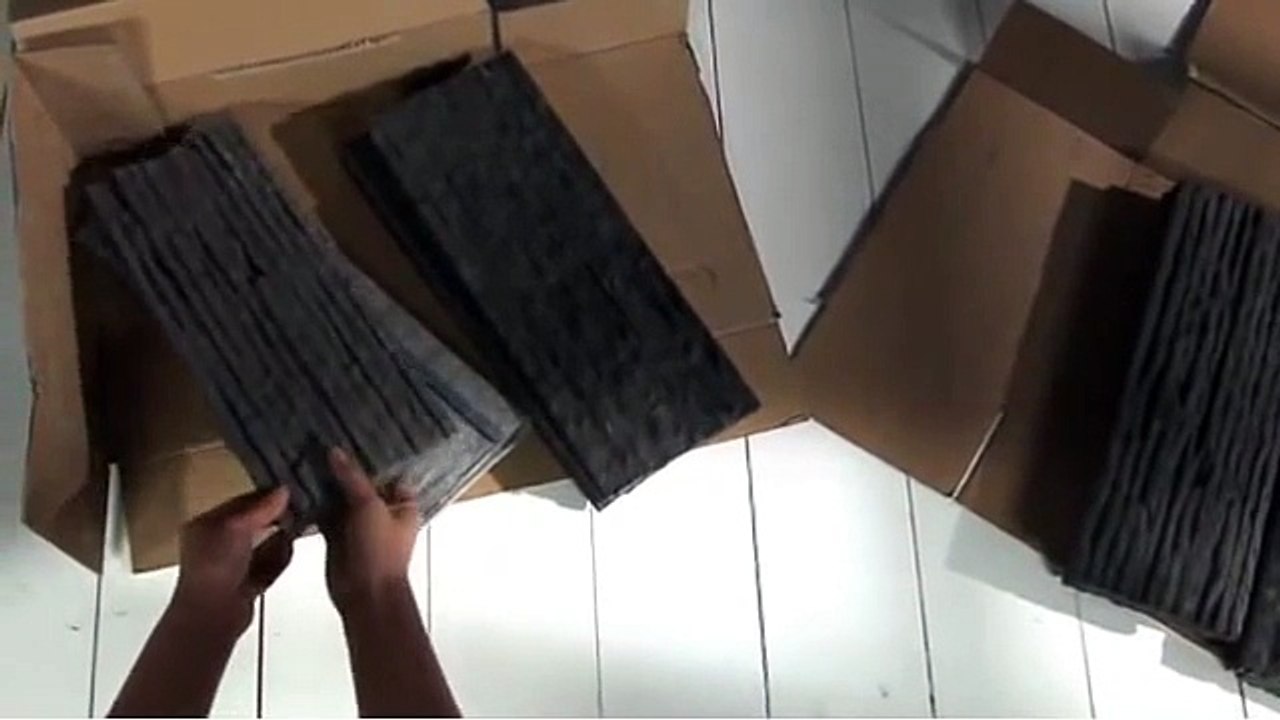 Poser des plaquettes de parement en 1 journée (Castorama)