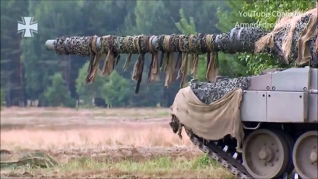 PRIDE OF NATO German military Leopard 2 A6 Main Battle Tank 1080p