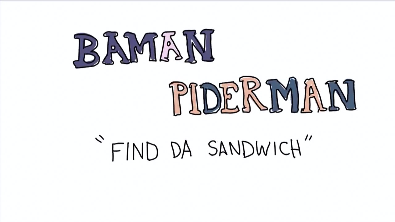 Baman Piderman #01 - Finde das Sandwich [German Fansub]