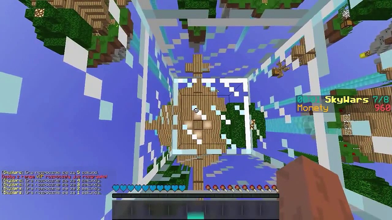 Minecraft Sky Wars #1 - Jestem bogiem!