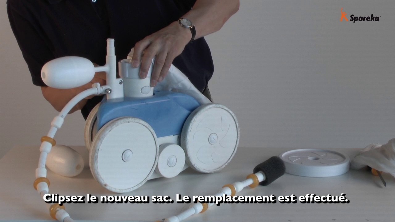 Le robot de piscine Polaris et ses pièces détachées et accessoires.