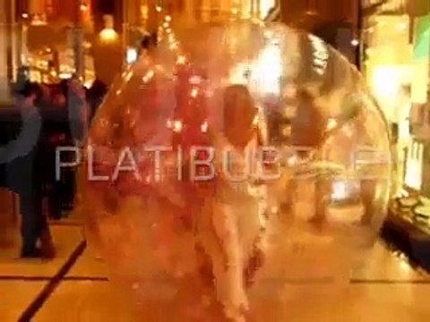Bulle Artistique - Bulle sur eau - Water Ball - Zorb Ball