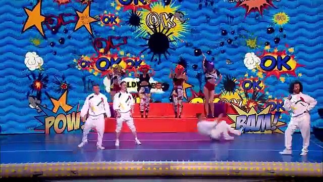 OK WorldWide are bouncing off the walls Semi Final 4 Britains Got Talent 2015