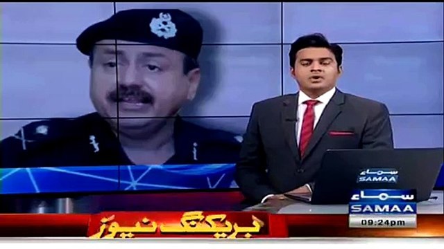 Karachi Police Chief, Ghulam Qadir Thebo in Massage Center