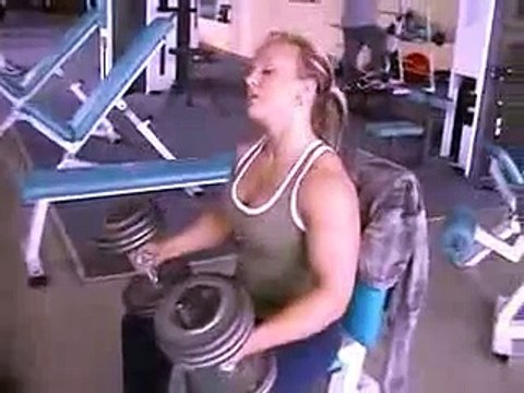 FbbBiceps&ArmWrestlingVideos | Cindy Phillips FBB Workout