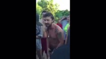 L'étrange rap de Shia LaBeouf torse nu dans un parc