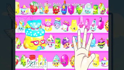 Finger Family Shopkins Cartoon   Nursery Rhymes & Baby Songs
