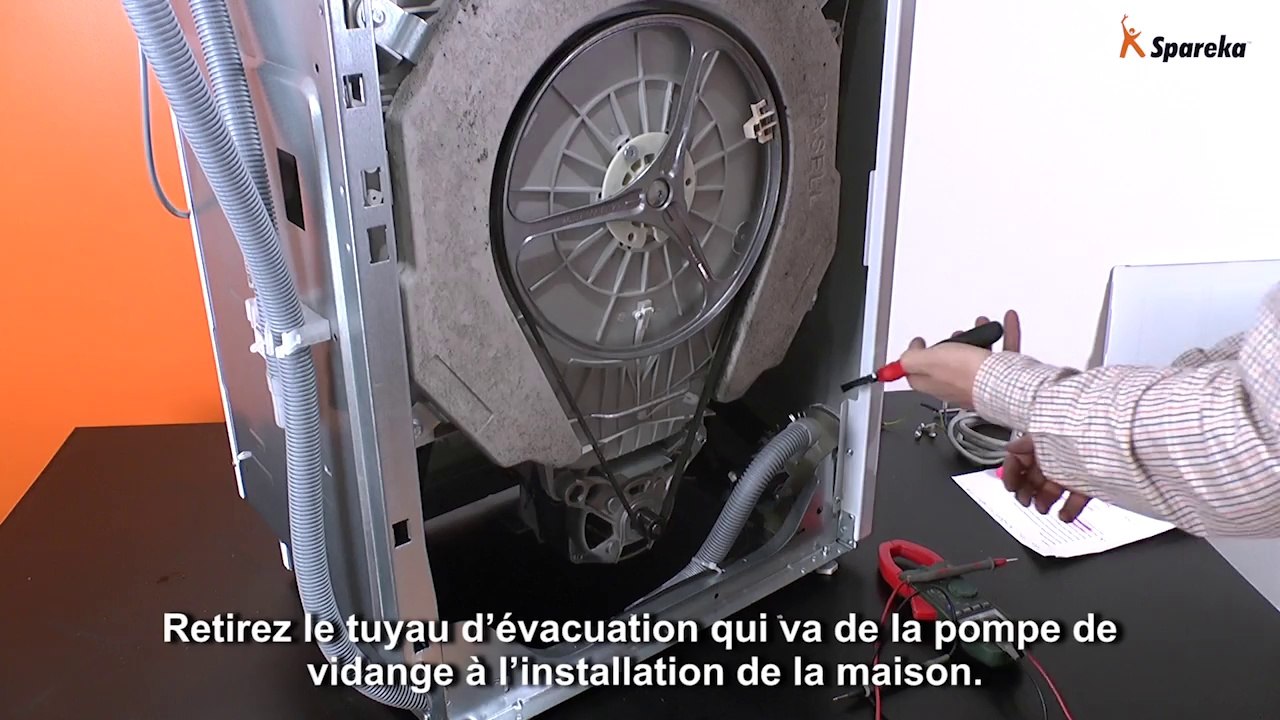 Test Pompe Lave Linge