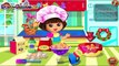 Dora Christmas Cake-Chocolate Cake For Christmas-Popular Cartoon Game