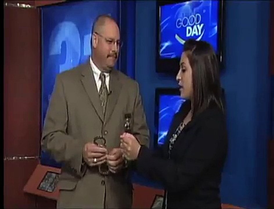 Kerri gets handcuffed on television