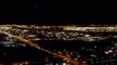 Night time take off from Toronto Pearson International Airport on Air Canada Airbus A330.