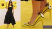 Sandra Bullock rocks Minion-inspired heels at 'Minions' premiere