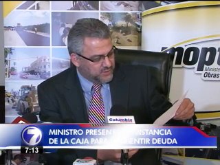 Álvarez Desanti presenta documento del Registro Nacional como prueba contra jerarca del MOPT