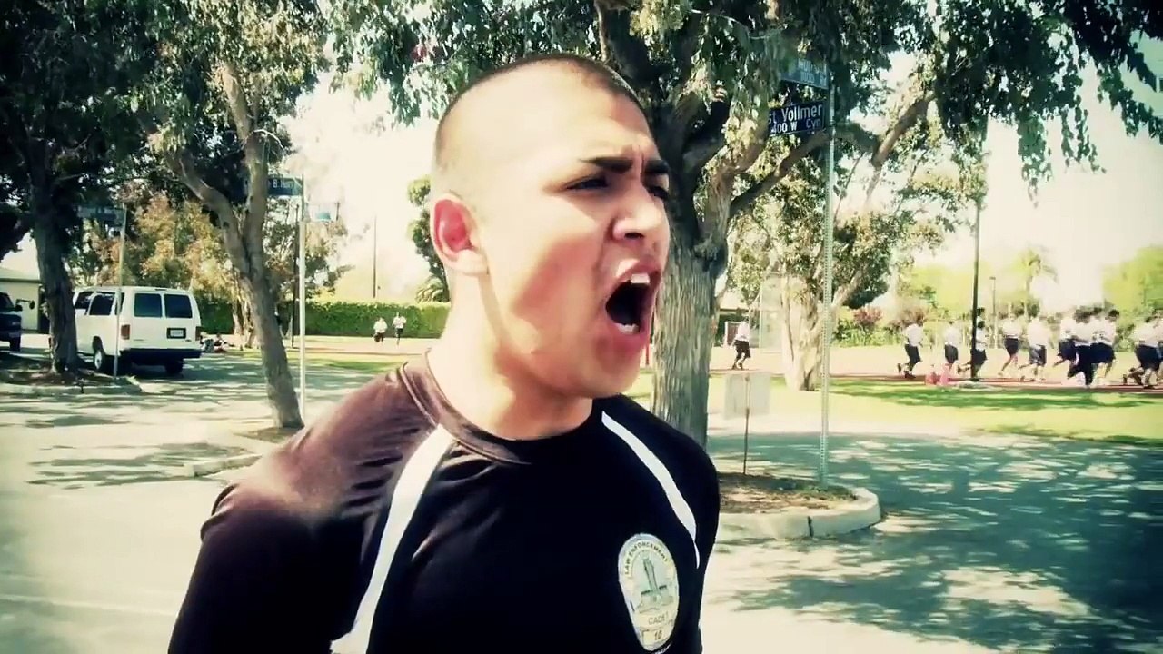 LAPD Cadet Physical Training