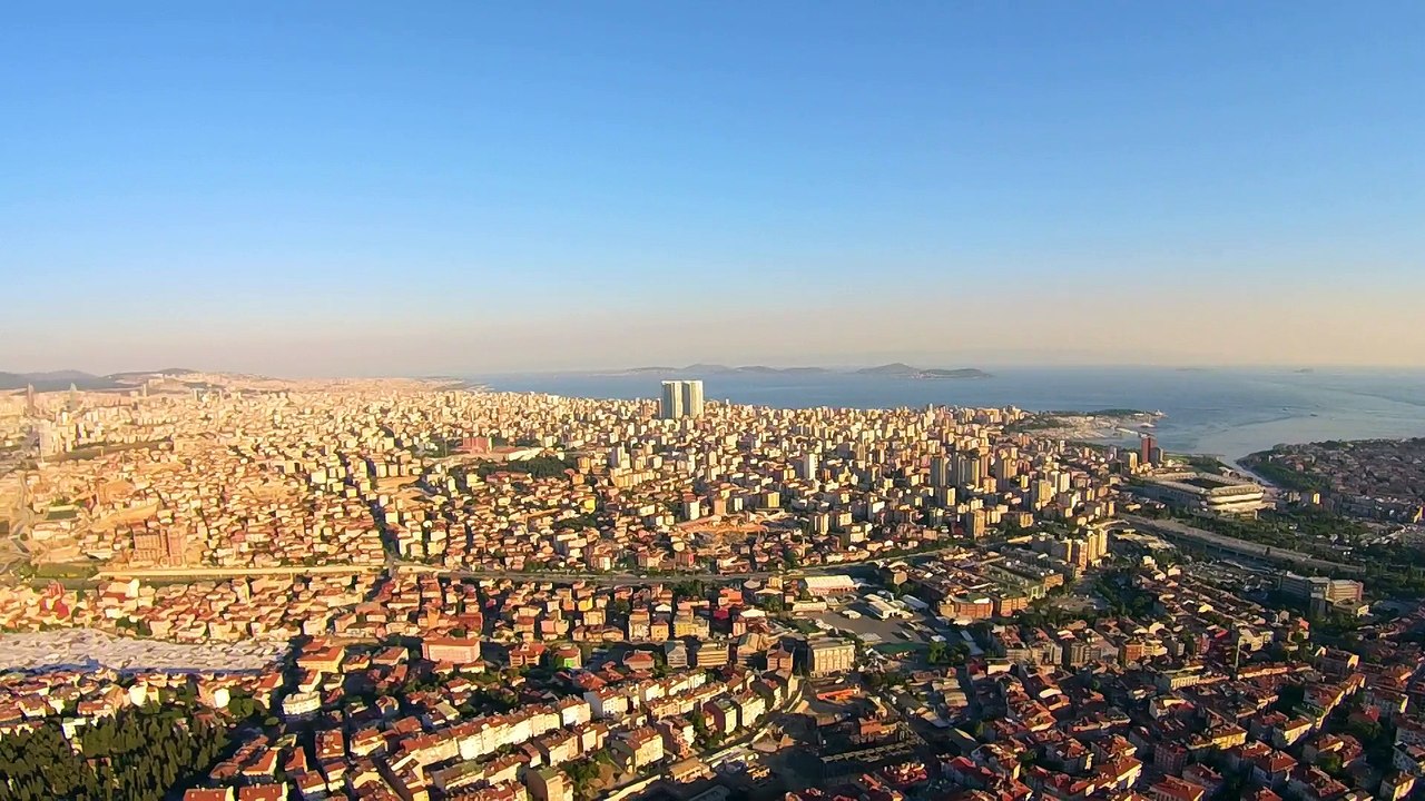 acıbadem kuruçeşme  250 metreden havadan kuş bakışı 30.06.2015-3