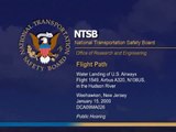 NTSB Crash Animation US Airways 1549 w/ CVR and audio Hudson