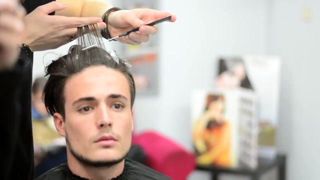 Mens Hair Highlights - Natural Streaks: Mariano Di Vaio Inspired