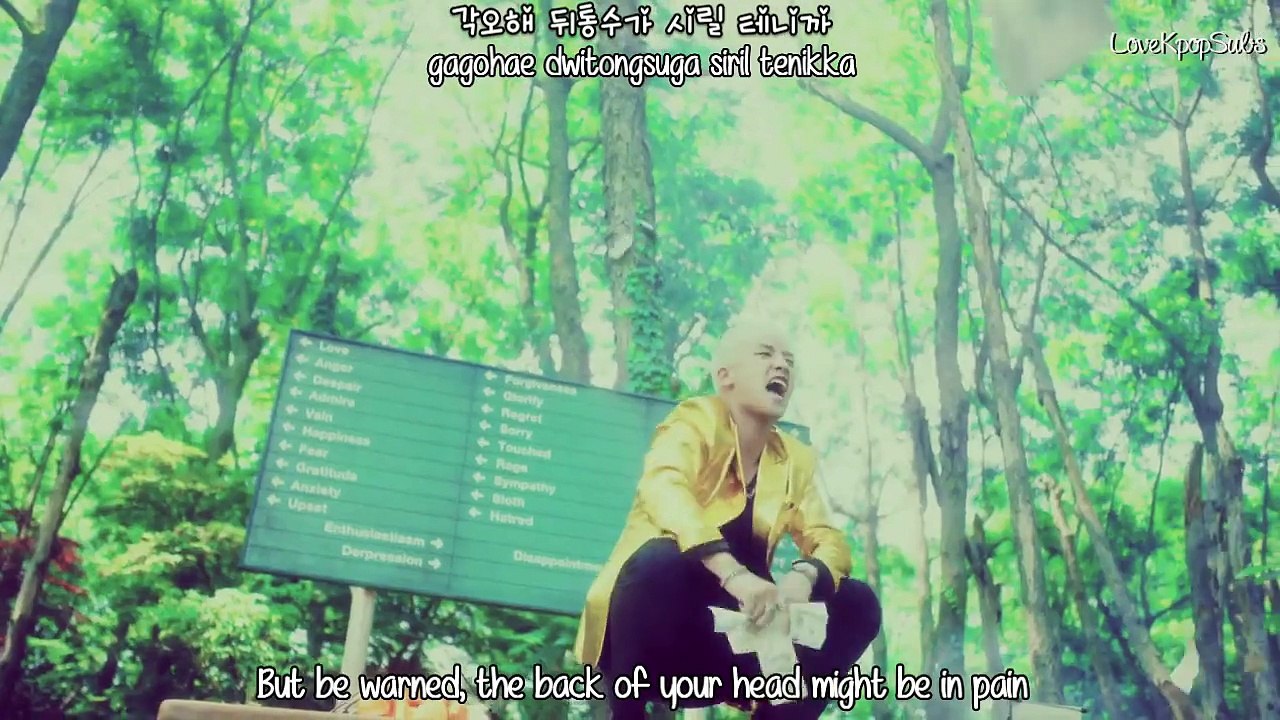 Big Bang - Sober (맨정신) MV [English subs + Romanization + Hangul] HD