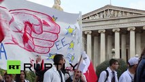 Greece: See THOUSANDS swarm Athens in anti-EU austerity demo