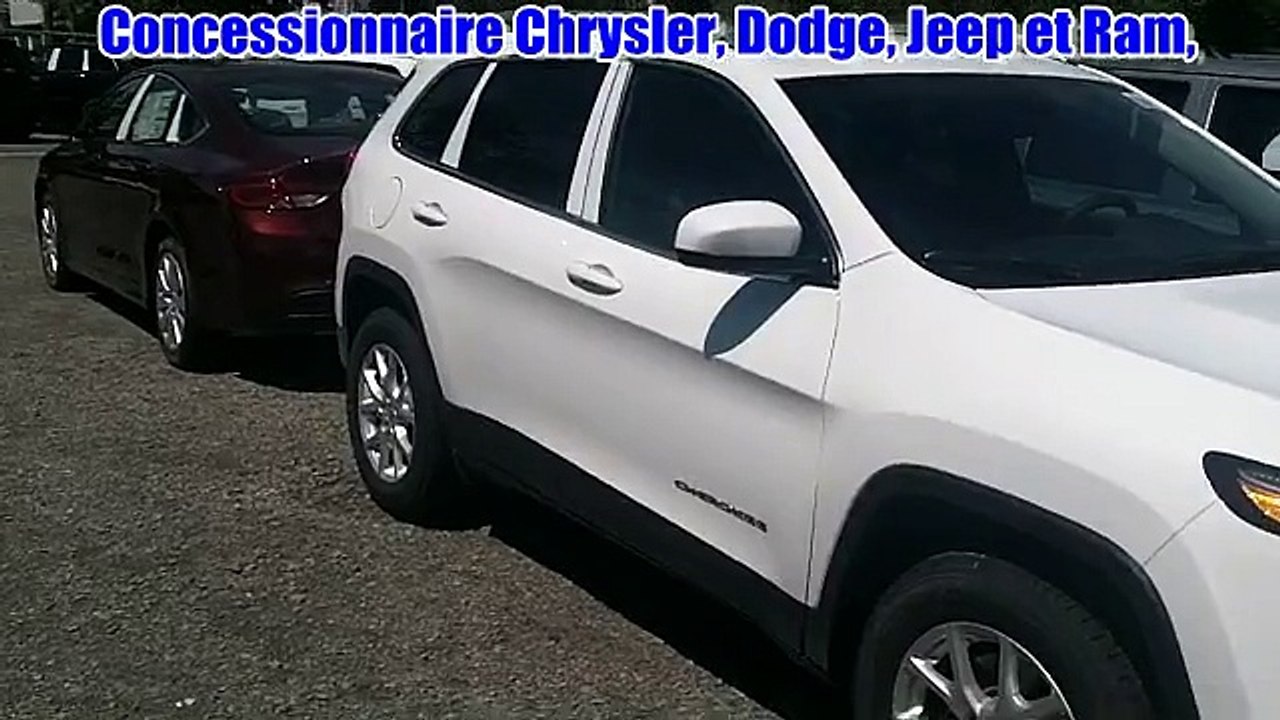 2015 Jeep Cherokee North blanc neuf à vendre