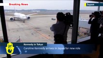 Ambassador Kennedy touches down in Tokyo: Caroline Kennedy arrives in Japan for new US role