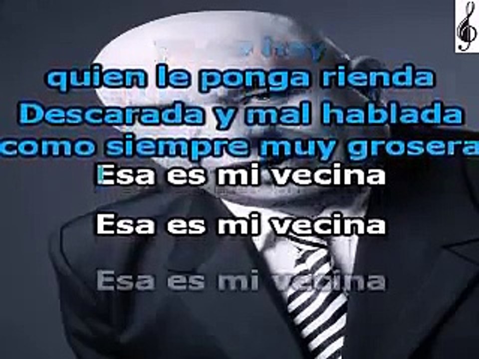 Mi Vecina - Súper Combo Los Tropicales - Argenis Carruyo - Karaoke.