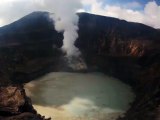 Video muestra erupción freática del volcán Poás