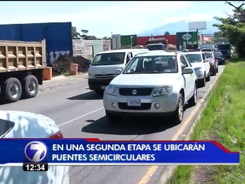Construcción de paso a desnivel complicará paso por rotonda de Paso Ancho