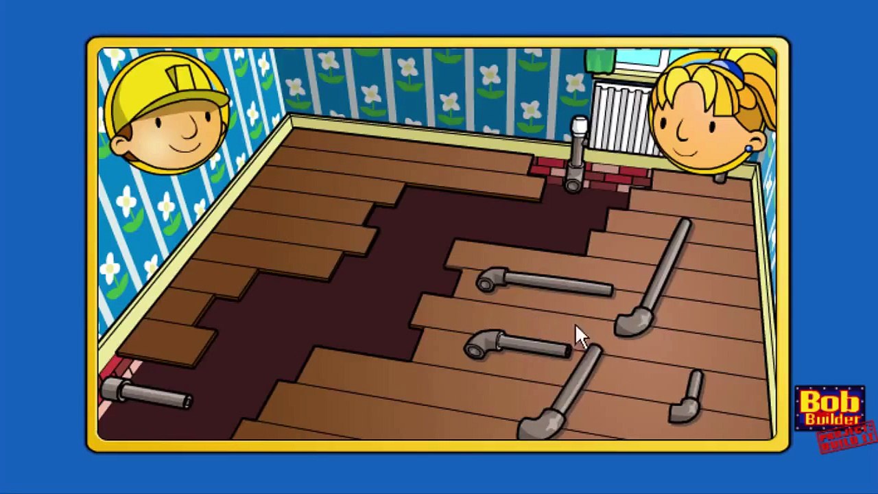 Bob the Builder Pipe Game Animation Sprout PBS Kids Game Play Walkthrough