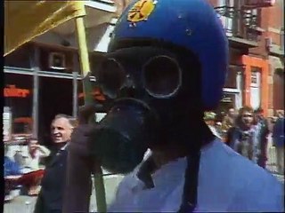 Internationale mars tegen kernwapens in Brussel - 1981