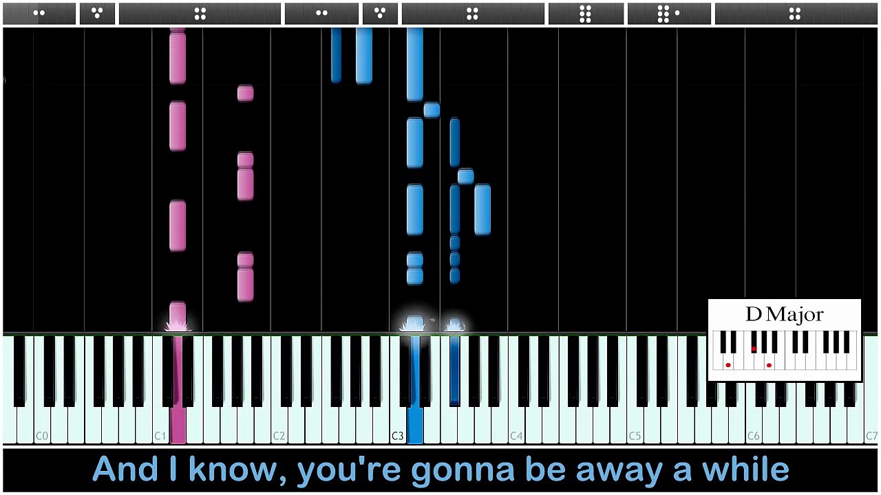 "One" - Ed Sheeran - [INTERMEDIATE] Piano Tutorial w. Lyrics (Synthesia) | How To Play