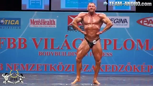 Master Men´s Bodybuilding 50 59 years over 80kg World Championships 5