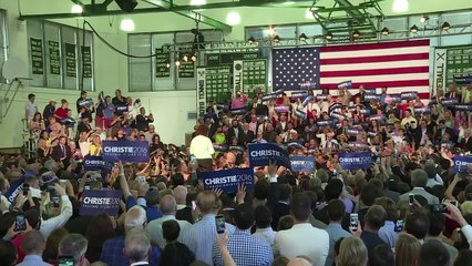 New Jersey Governor Christie launches US presidential run