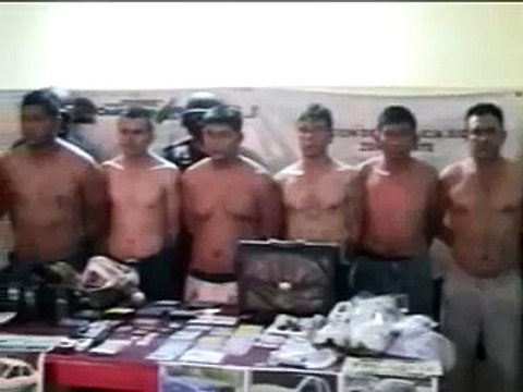 Los presuntos sicarios integrantes del grupo delictivo “Los Zetas” detenidos en el fraccionamiento Tierra Maya, recibieron este viernes auto de formal prisión