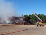 Allennes-les-Marais : plusieurs tonnes de copeaux de bois en feu