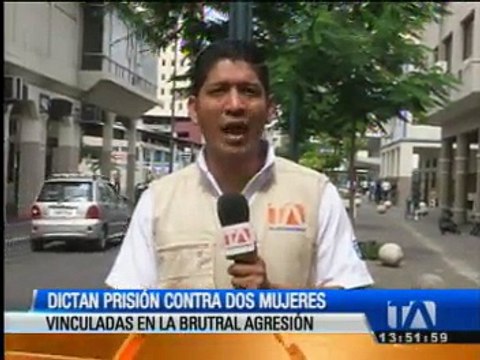 Dictan prisión preventiva para agresoras de modelo