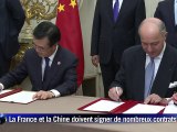 La Chine signe avec Airbus, Alstom ou encore Engie