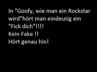 Goofy Fick dich (Kein fake)