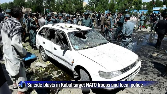 Suicide blast hits Kabul as Taliban wage bloody offensive