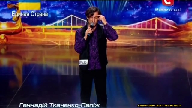 Човек имитира звуците на земята (Украйна търси талант 2014) imitate the sounds of the earth