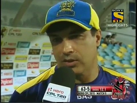 CPL 2015 - Match 5 - Barbados Tridents vs Trinidad and Tobago Red Steel Highlights __CPL T20 2015