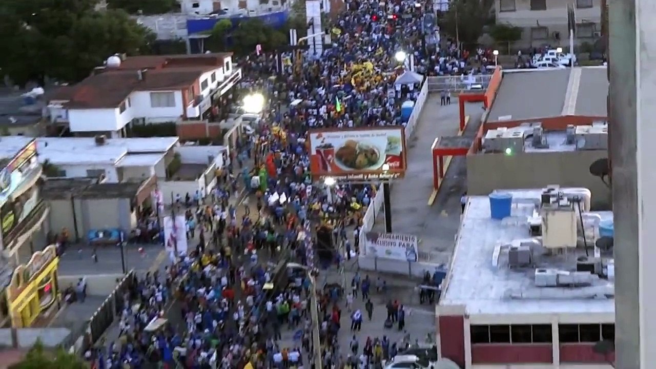 Marcha de Henrique Capriles Radonski Maracaibo calle 72 el 15 junio 2012