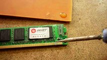 Cómo reparar una memoria RAM (Fácil de hacer)